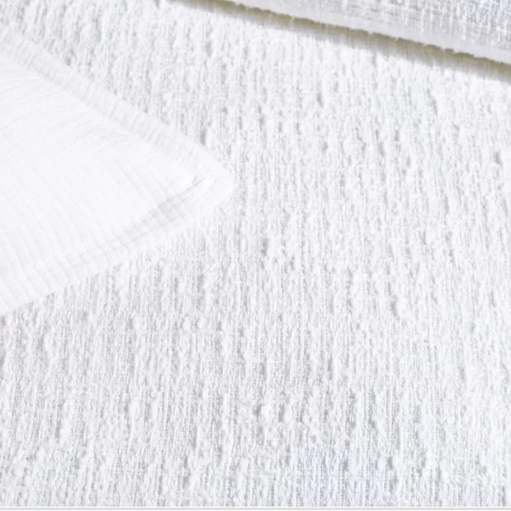 DKNY Donna Karan Pure Texture Ivory King Duvet Cover